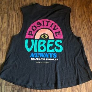 Spiritual gangster black tank